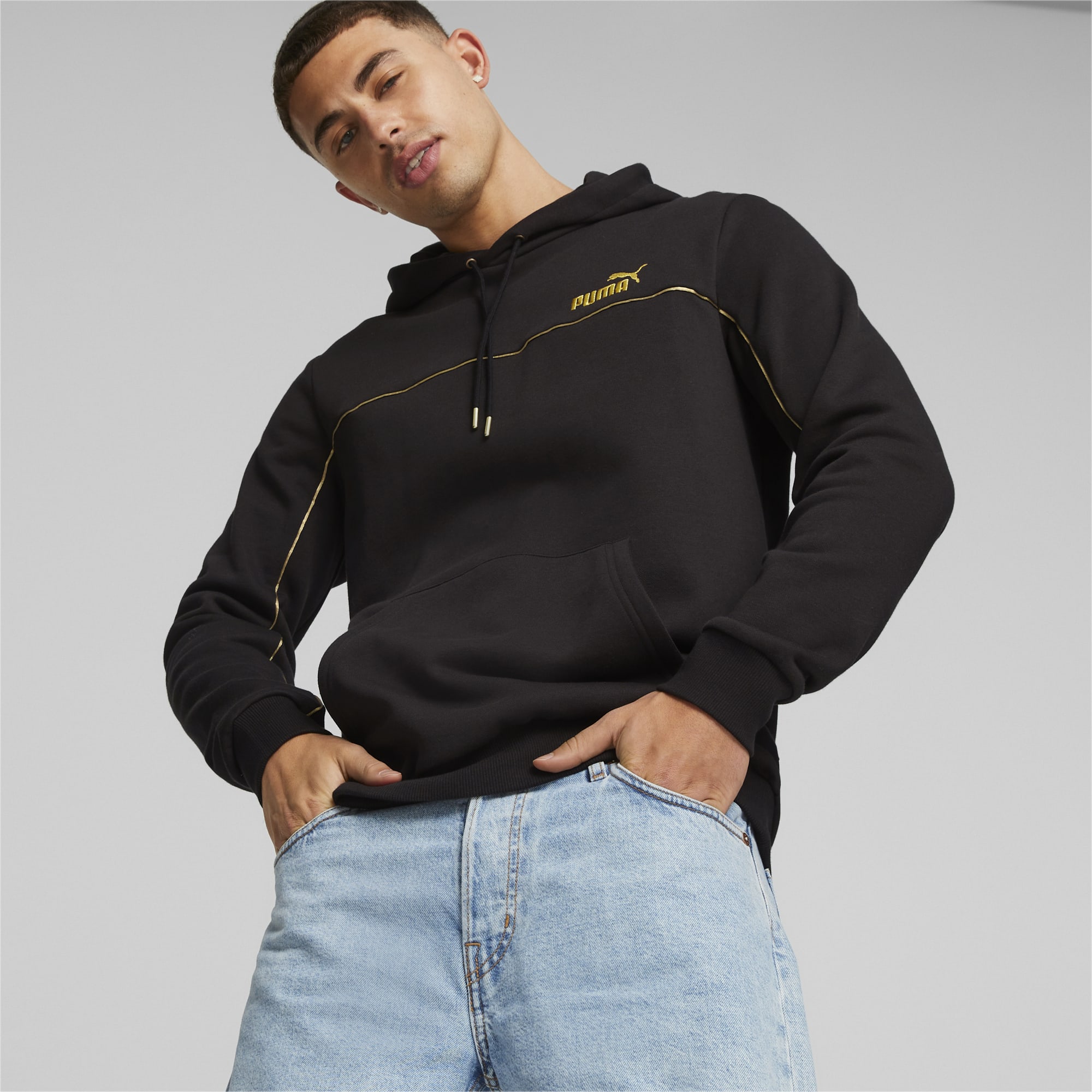 Puma deals gold hoodie
